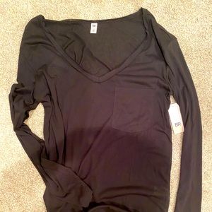 BP black v neck long sleeve. Brand new with tags
